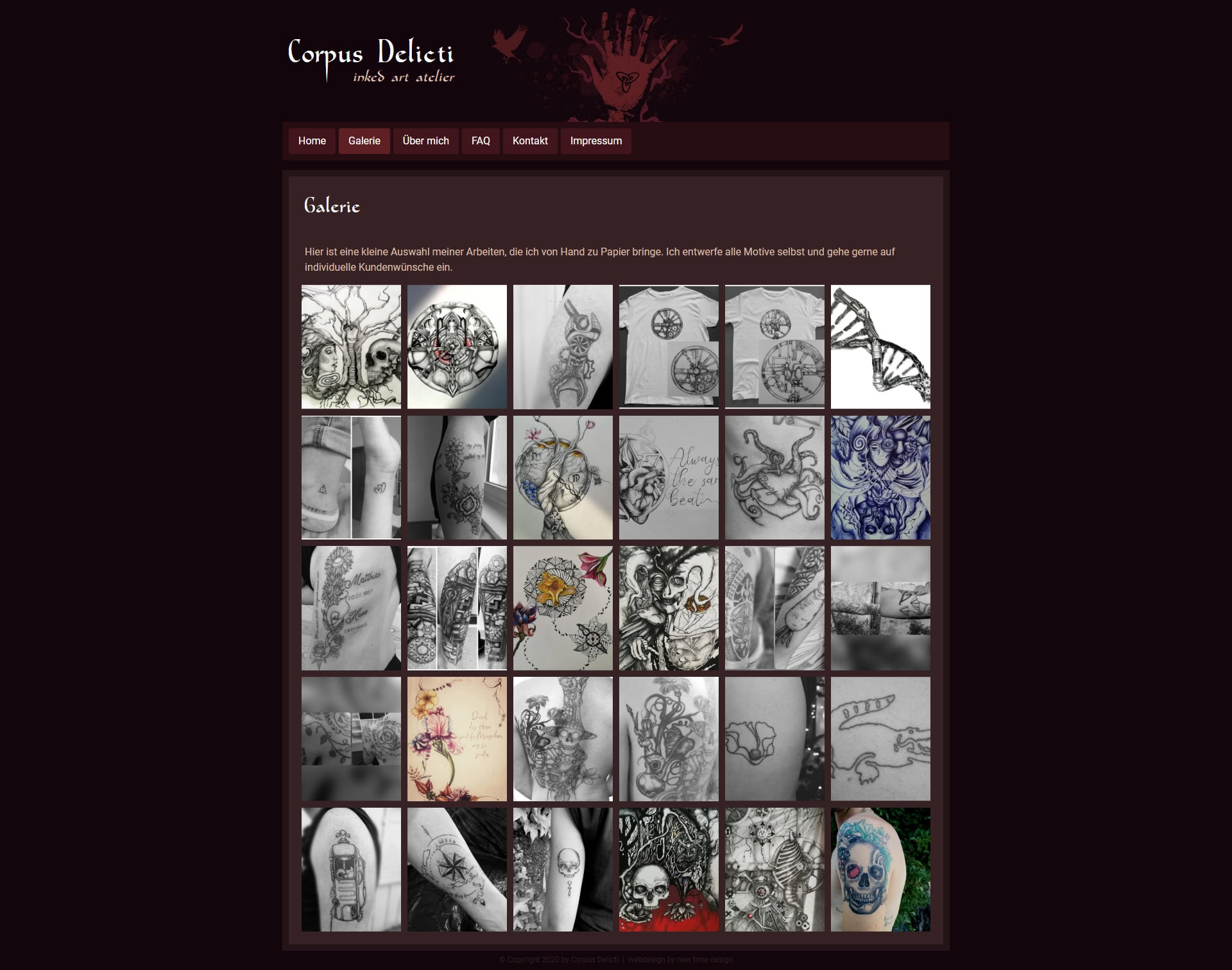 Referenz Webdesign Corpus Delicti