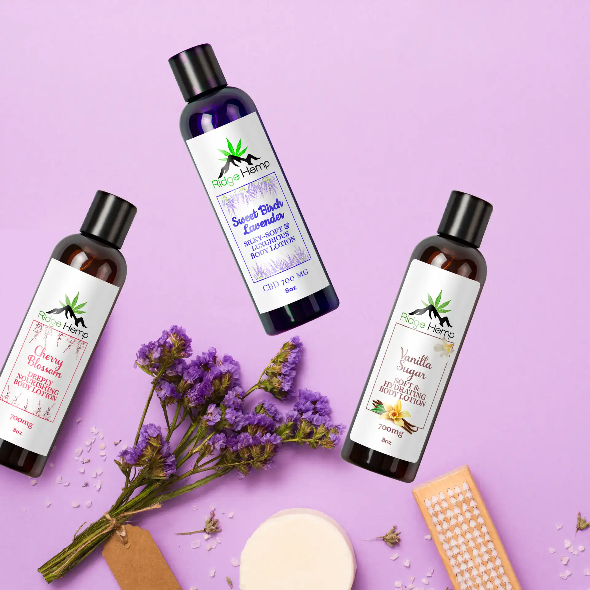 lotions with background