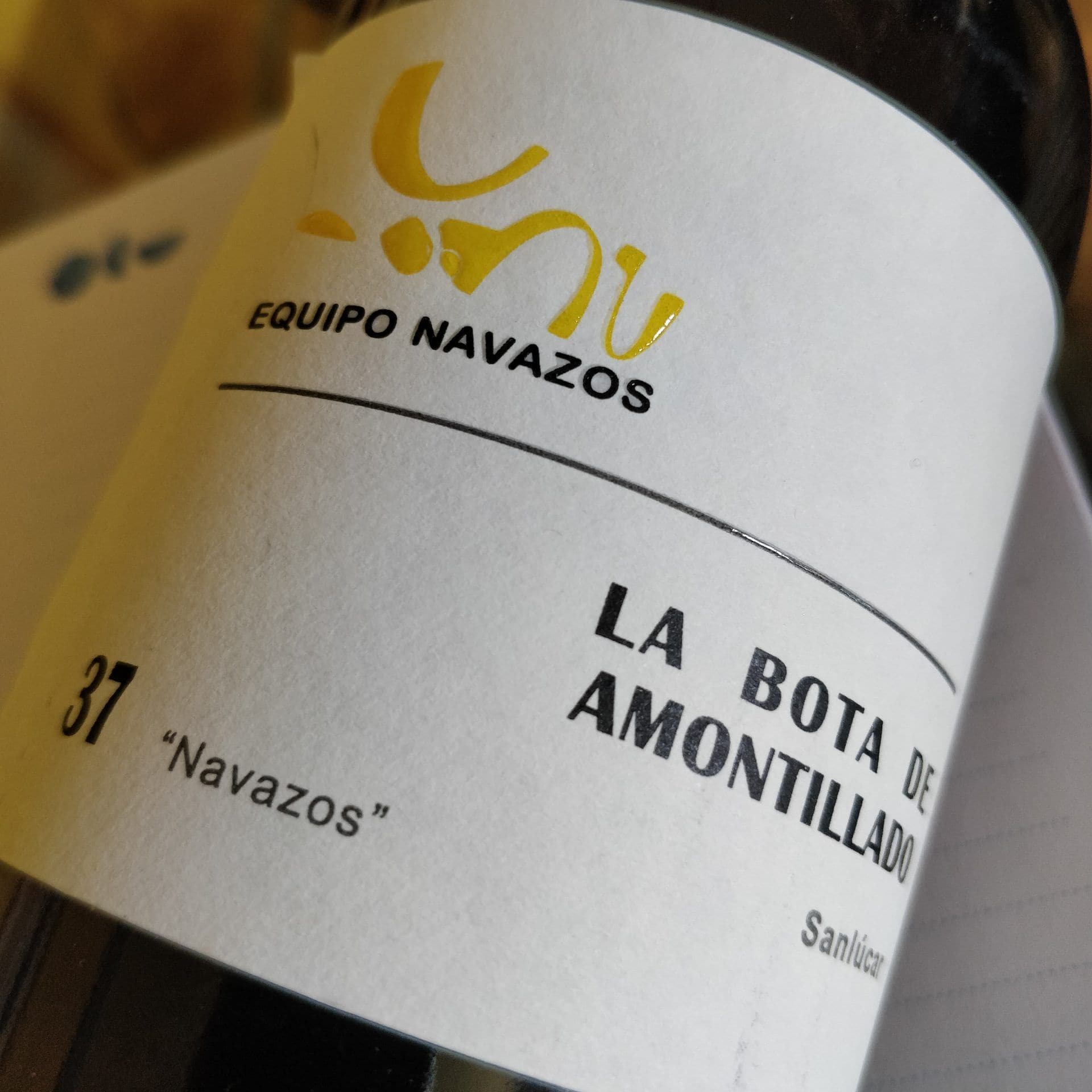 Amontillado 37 Equipo Navazos