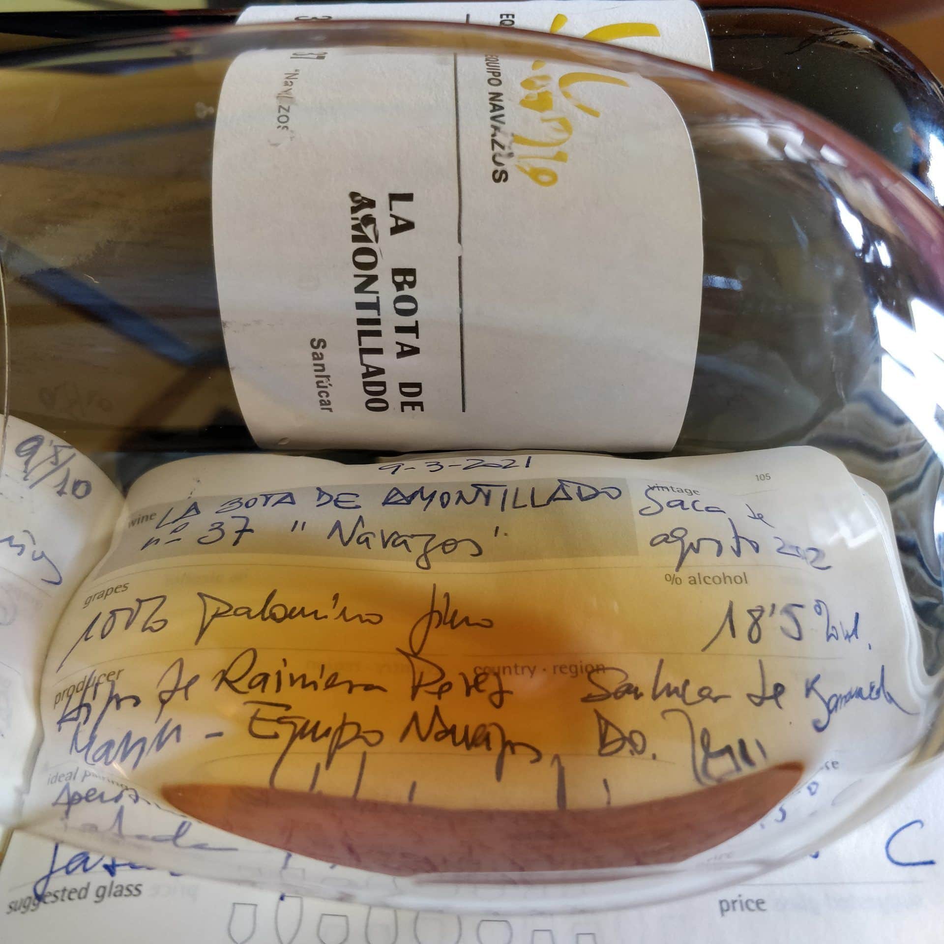 Amontillado nº37 en copa
