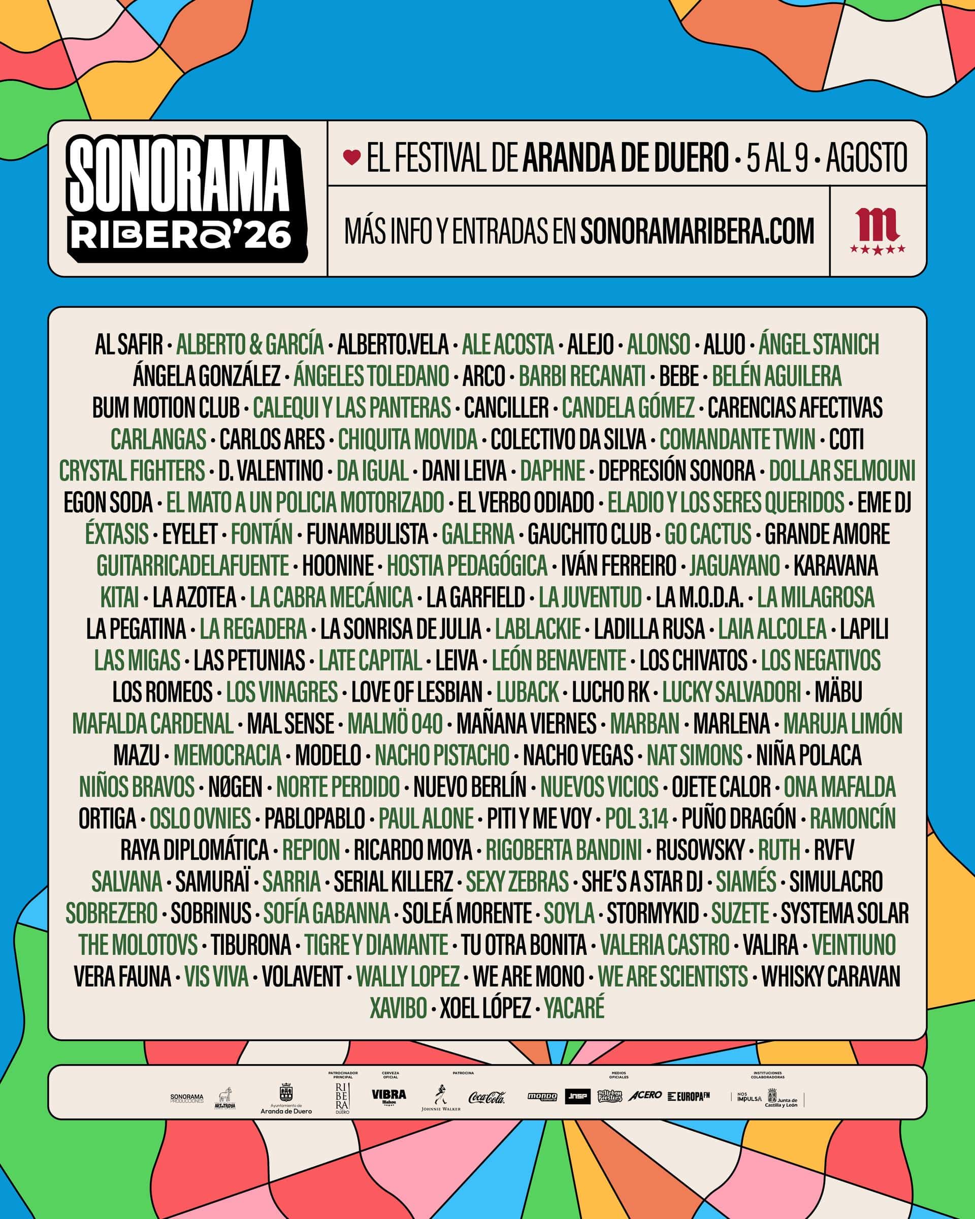 Sonorama Rivera 2026