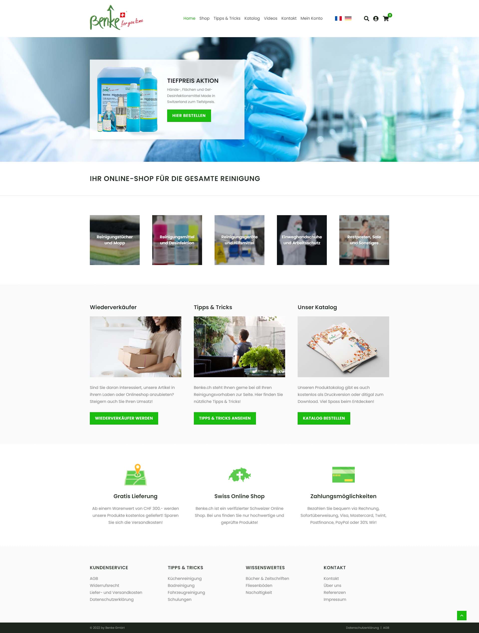 Referenz Webdesign Benke GmbH