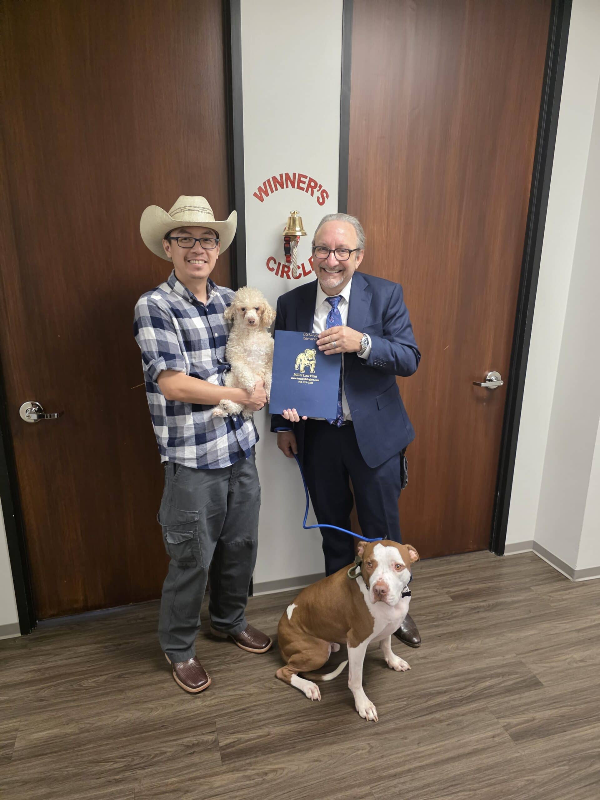 Client joins Houston’s strongest Winner’s Circle — The Texas Bulldog delivers again.