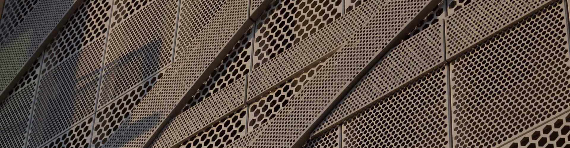 brass perforated sheet banner