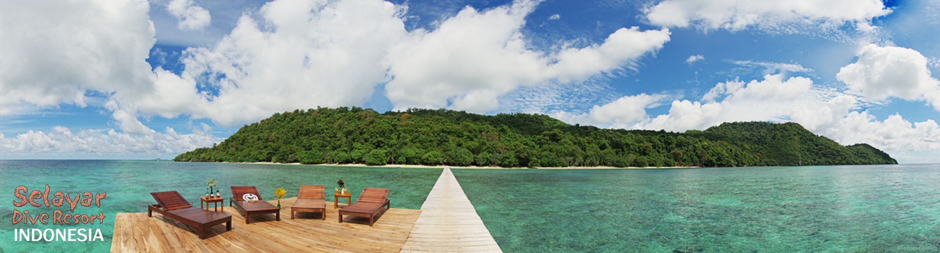 strand indonesien pier selayar dive resort