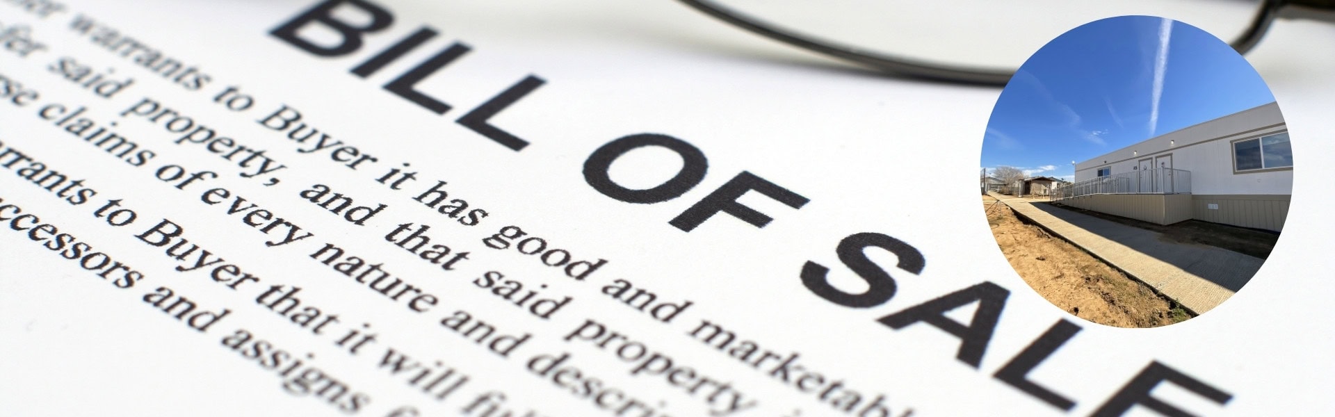 These documents are what you should have ready if you are going to sell your used modular building or portable classroom