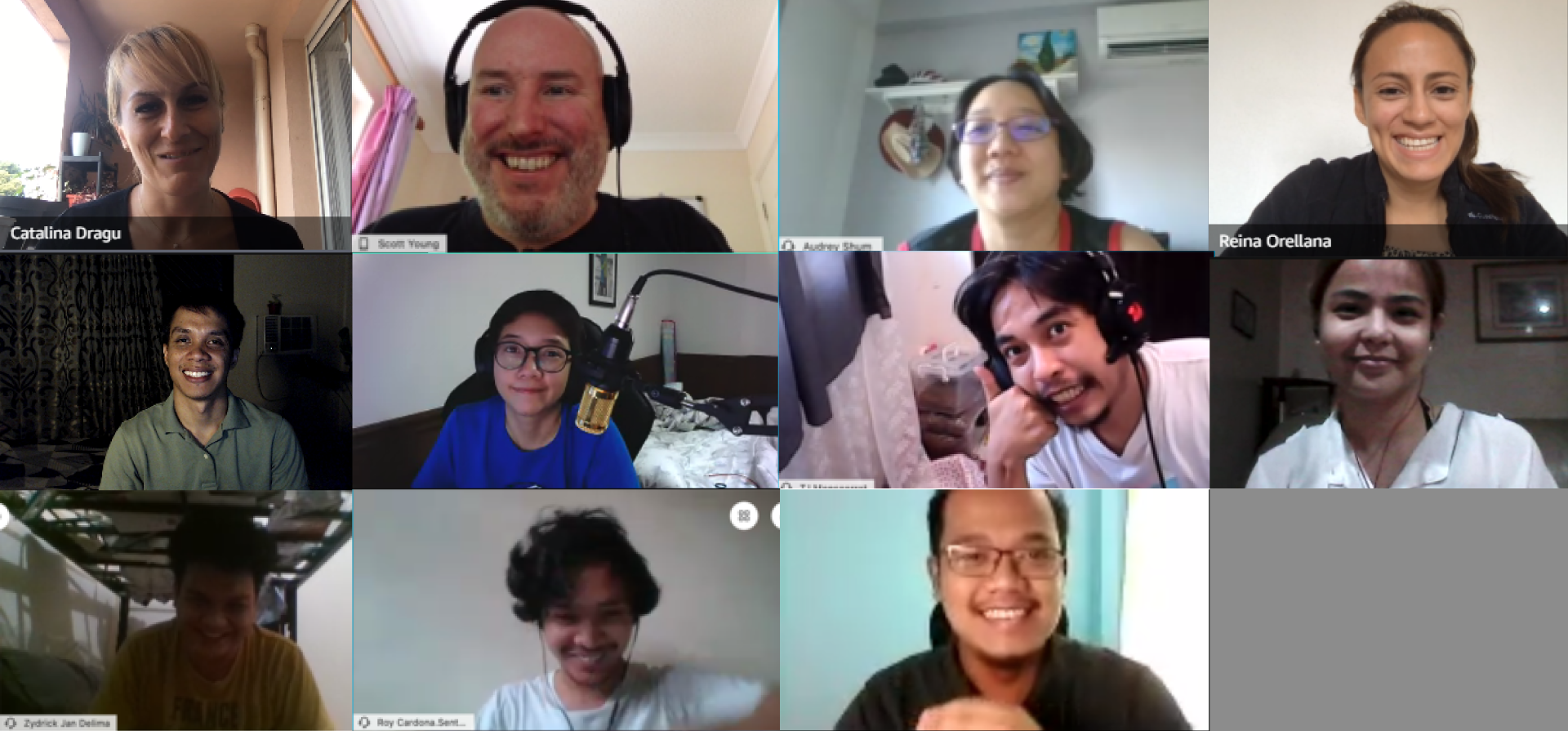 The AWS team regularly meets with Senti AI online to provide guidance and monitor progress.
