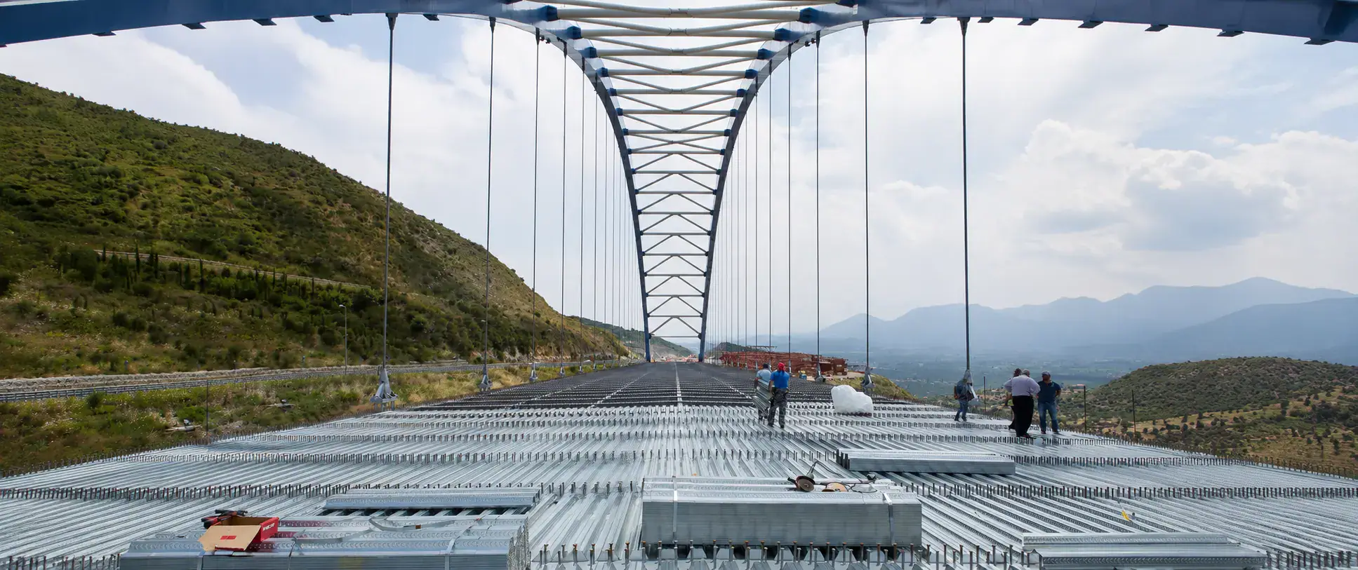 Steel Bridge Construction Israel