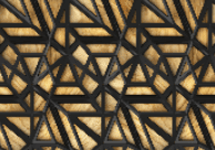 3D foto tapeta – Geometrijski 3D paneli – varijanta 31