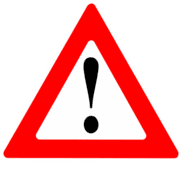 Caution note about your presentation