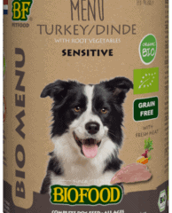 BF Petfood BIO Organic Turkey Menu Dog 400g
