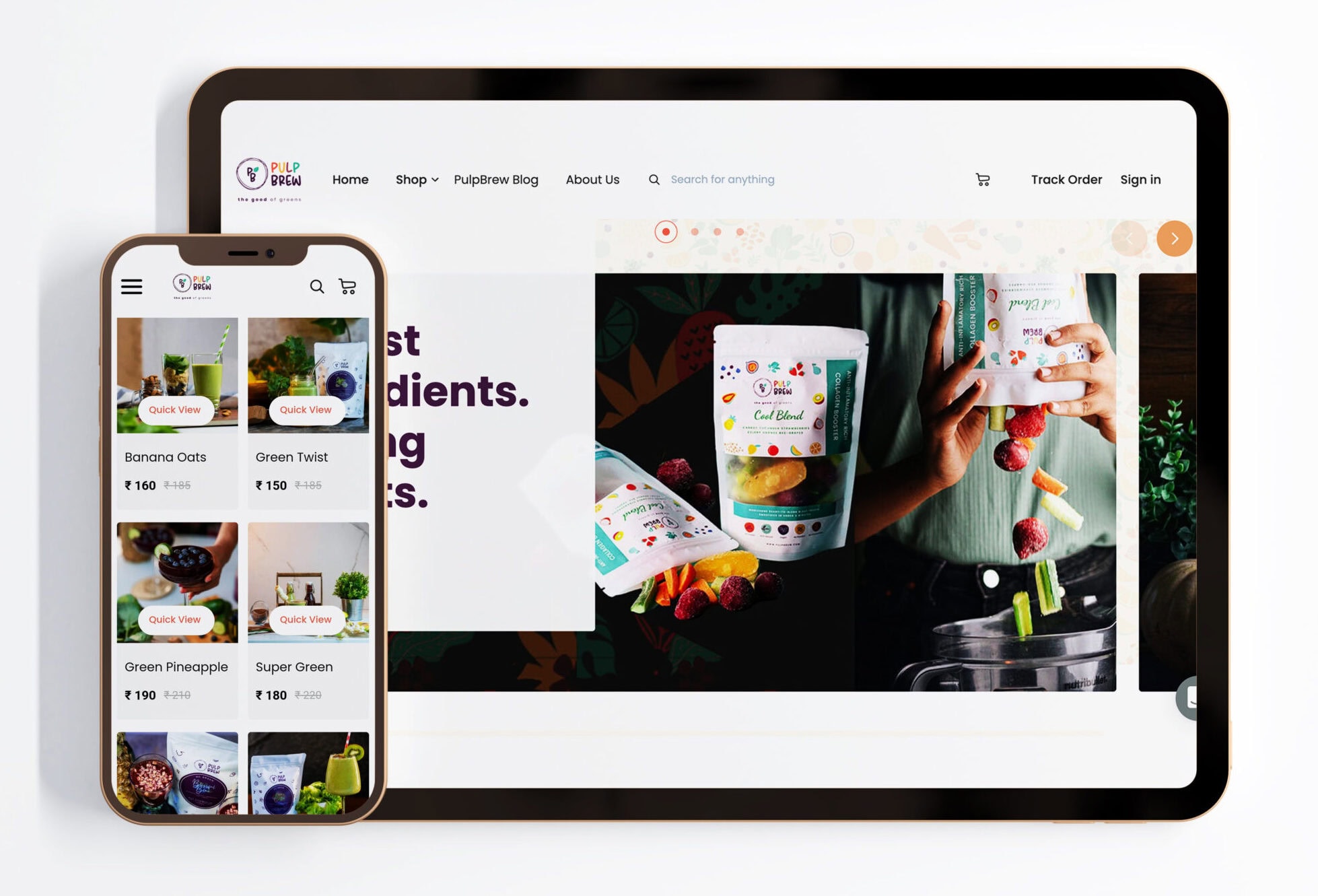 sell organic products online
