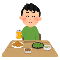 家飲みをする人