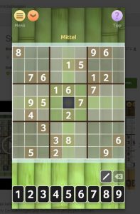Eine feine Sudoku-App von Brainium