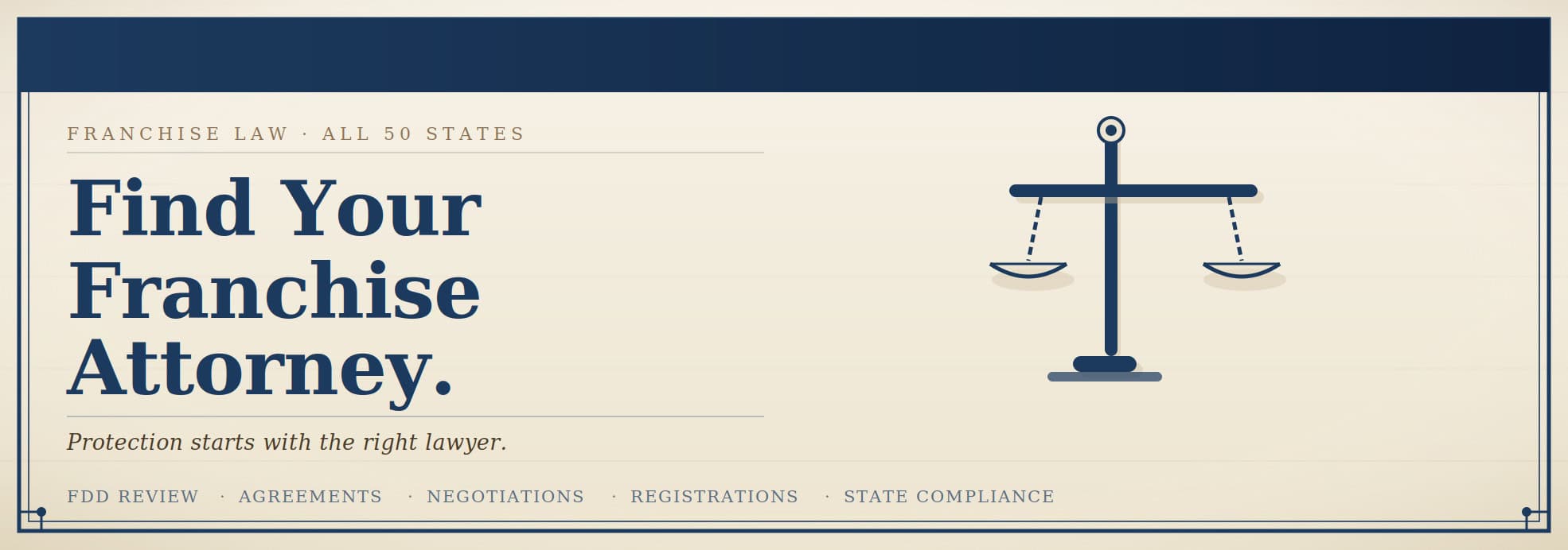 use the franchise attorney directory to find a franchise lawyer