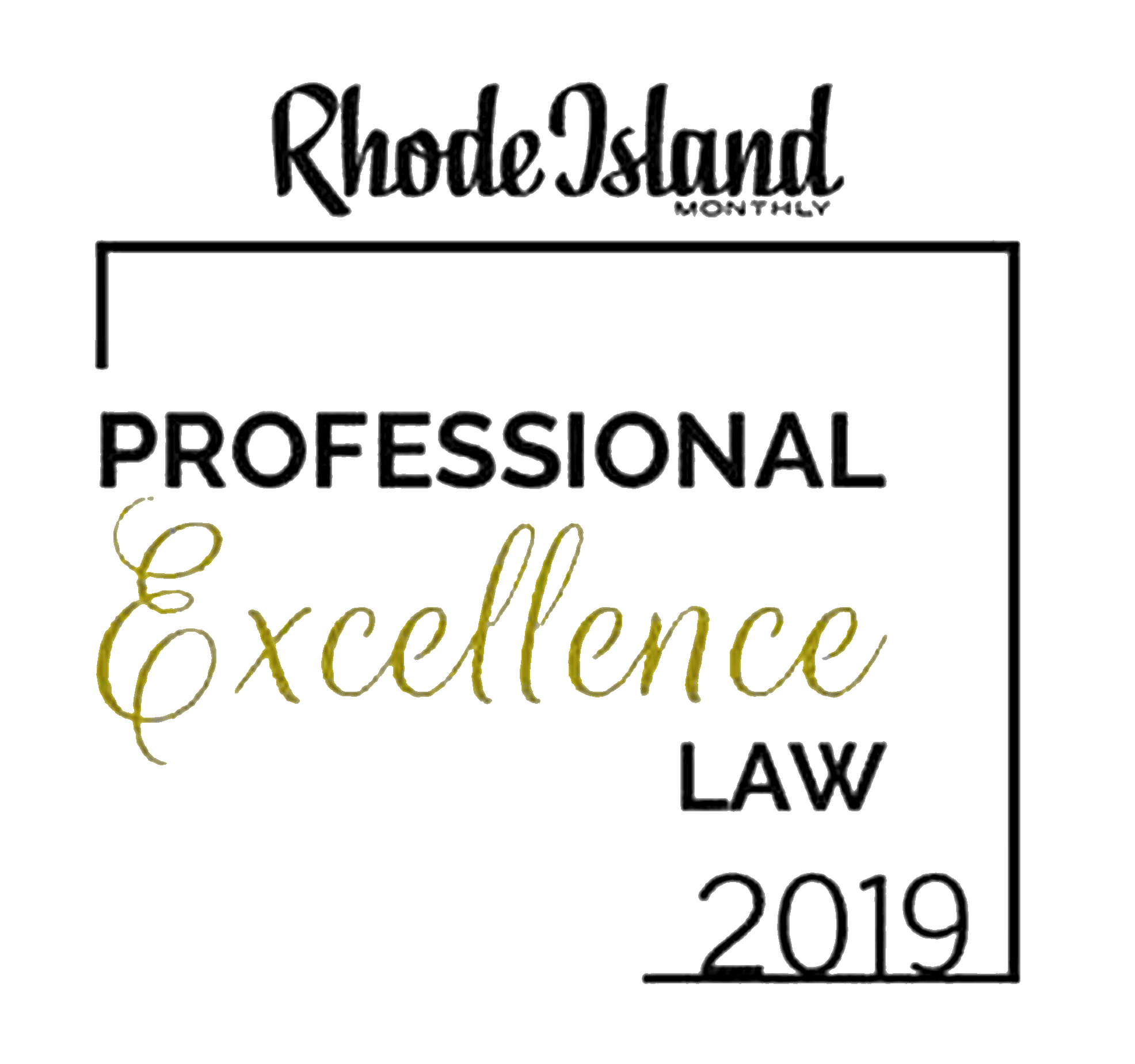 Professional Excellence in Law — Rhode Island Monthly (2019)
