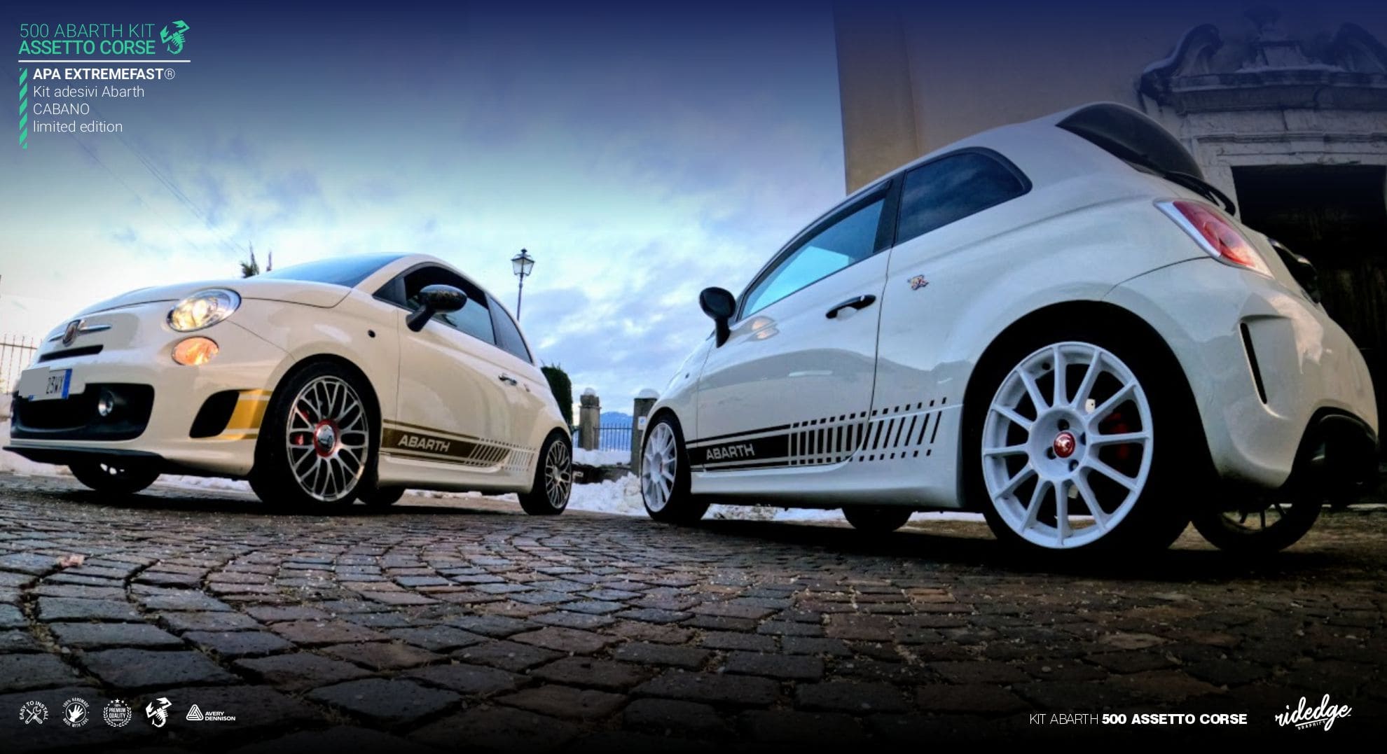 Kit 500 e 595 Assetto Corse