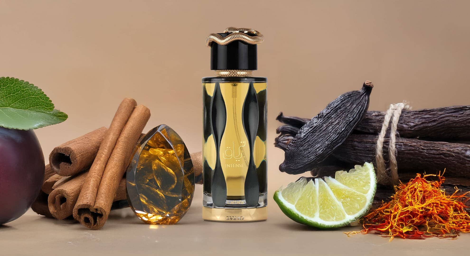 teriaq intense by lattafa perfumes bold symphony of spice and resin