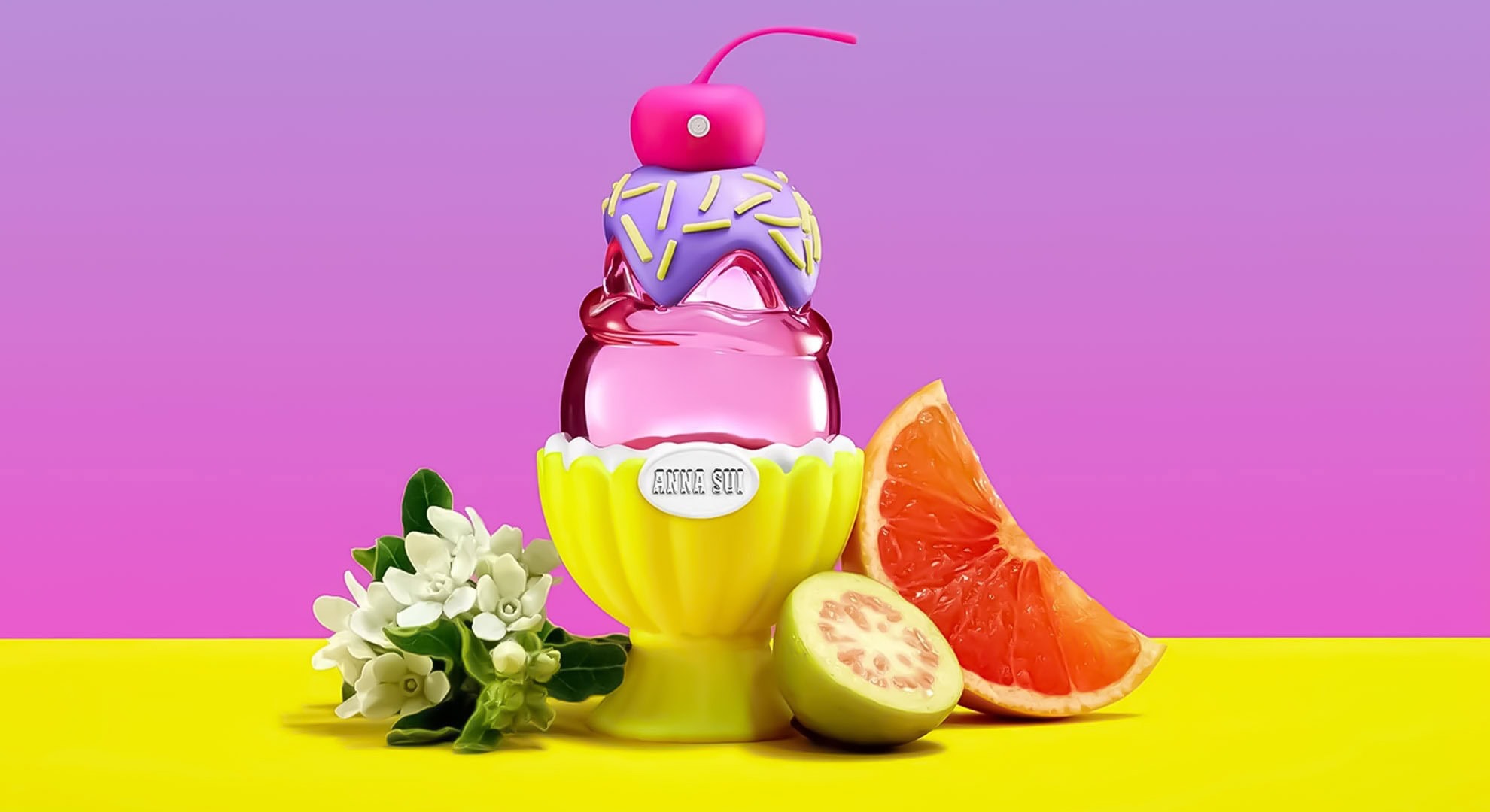 anna sui sundae neon twist a composition that pops with color and sensuality