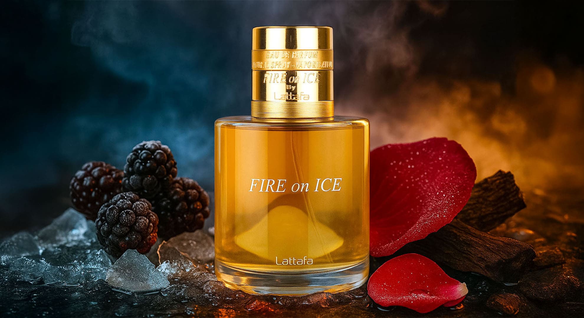 Lattafa Fire On Ice Eau de Parfum – olfactory structure and fragrance notes