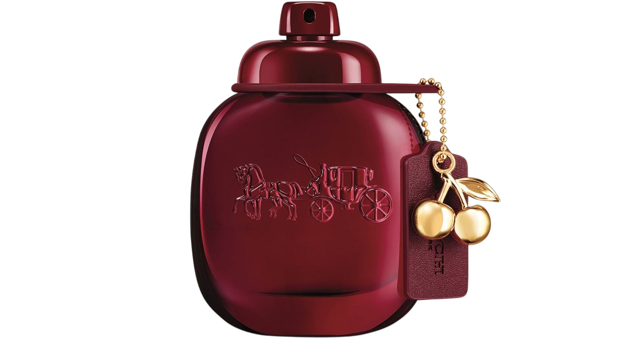 Echoing the electric pace of New York City, COACH Cherry Parfum captures a spirited and contemporary aura