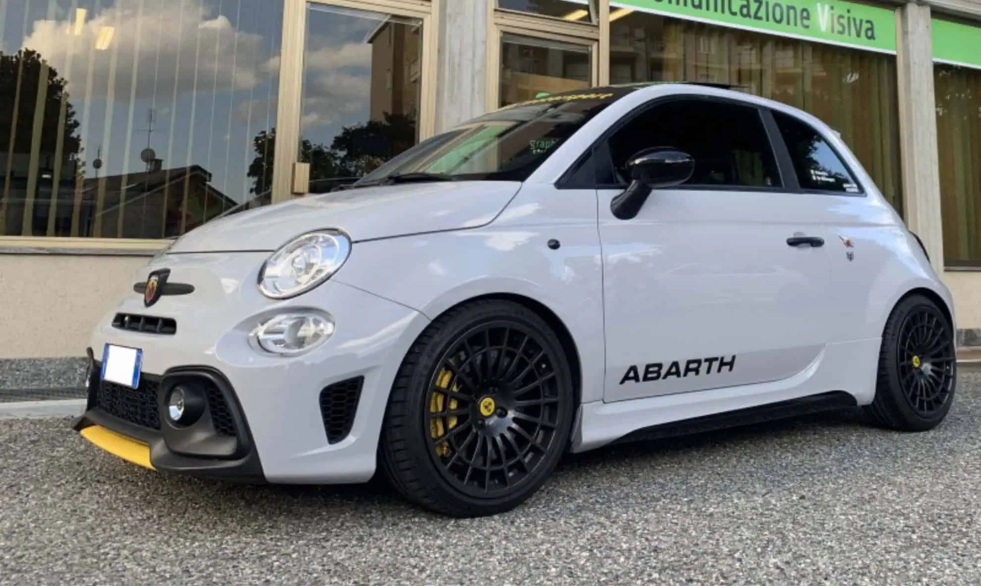 Kit adesivi replica "scorpione oro" per 500 595 695 Abarth