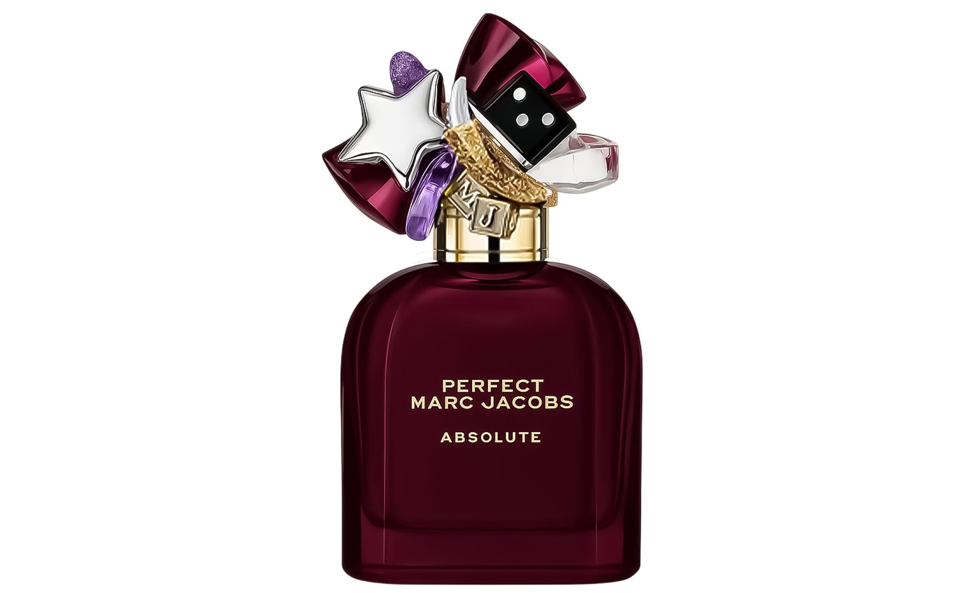 Marc Jacobs Perfect Absolute Eau de Parfum with caramelized fig accord, jasmine absolu, and rich amber