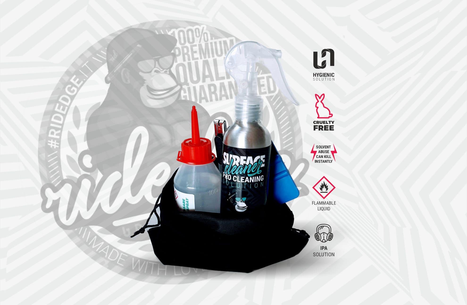 Pro Kit pulizia e applicazione