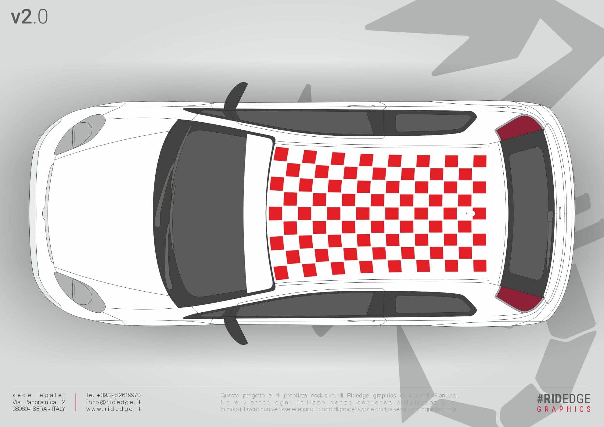 Kit tetto Scacchi GPA / EVO Abarth