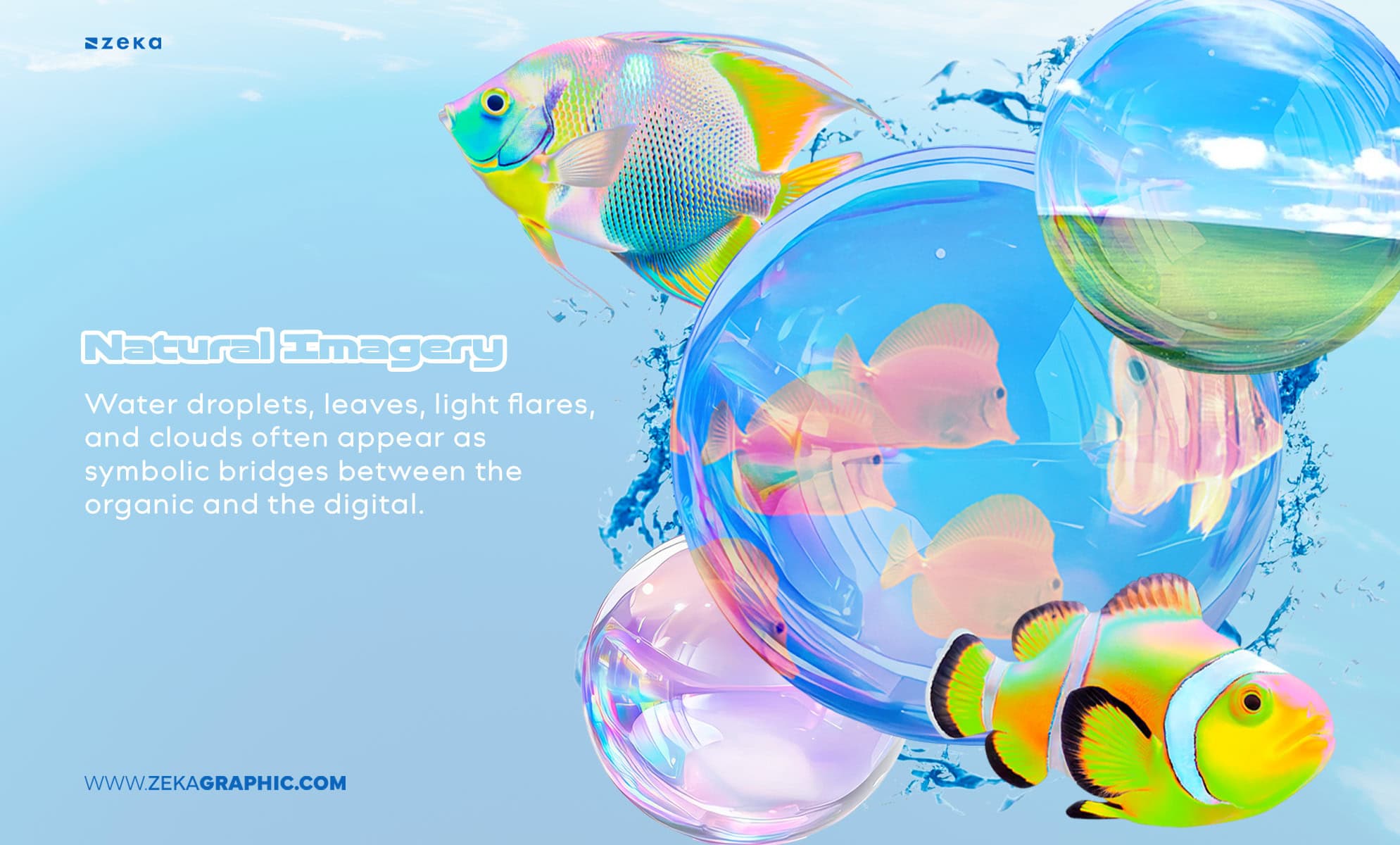 Key Characteristics of Frutiger Aero Natural Imagery