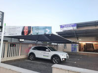 This is the front of our office in East London