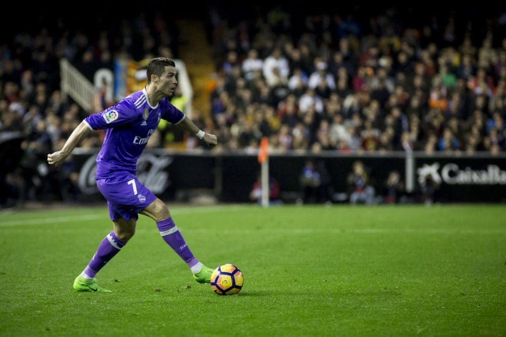 Cristiano Ronaldo during La Liga
