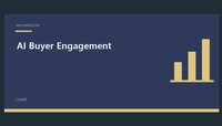 AI Buyer Engagement featured image with a simple chart design