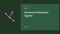 Governed Enterprise Agents featured image with a simple workflow design