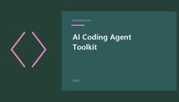 AI Coding Agent Toolkit featured image with a simple code design