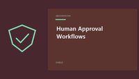 Human Approval Workflows featured image with a simple shield design