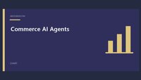 Commerce AI Agents featured image with a simple chart design