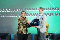 Acara Koordinasi dan Evaluasi Pengendalian Kerawanan Pangan Tahun 2024, di Hotel Mercure Surabaya Grand Mirama. (Dok. Dok. Bapanas)  