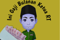 Ilustrasi gaji ketua RT. Foto Dok. Deltanusantara