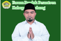 Ketua Forum Pondok Pesantren (FPP). Ust. Ahmad Sobari Al Fauzi, S.Pd.I,MM.Pd,. menyampaikan selamat atas dilantiknya bapak Bupati dan wakil Bupati Subang