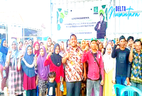 Anggota DPRD Fraksi PKB dapil 3 KiKi Arindi ST bersama Konsituennya pada Jumat 21 Februari 2025.