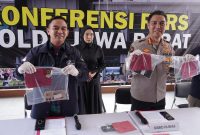 Ditres Siber Polda Jabar Menangkap Pimpinan SFM Agency Berikut Beberapa Pelaku Asusila 