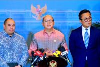 Presiden Prabowo Subianto menerima jajaran pimpinan Badan Pengelola Investasi Nasional Daya Anagata Nusantara (Danantara) di Istana Merdeka. Foto. Stpres.