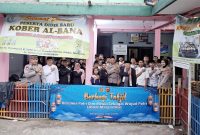 Dit Binmas Polda Jabar, Berikan Santunan Kepada 100 Anak Yatim Yayasan Al-Bana Cisaranten Kidul