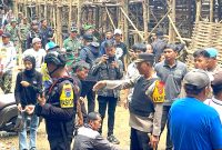Aparat Gabungan Tertibkan Adu Bagong Ilegal di Cigugur Pangandaran