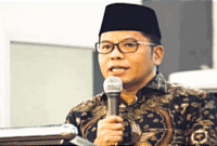 Sekretaris Jenderal (Sekjen) Kementerian Agama (Kemenag) Kamaruddin Amin