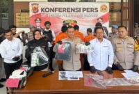 Polrestabes Bandung Berhasil Mengamankan 28 Motor Hasil Curian dari Lima Tersangka. Foto. Humas Polda Jabar.