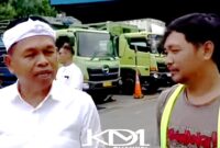 Gubernur Jawa Barat Dedi Mulyadi sidak ke pabrik Aqua di Subang (TikTok.com/@KANG DEDI MULYADI)
