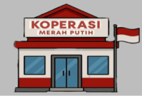 Ilustrasi. Gedung Koperasi Merah Putih.