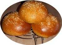 teljes kiőrlésű hamburger zsemle